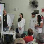 Santos registra sucesso em palestra com base na Campanha da Saúde