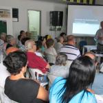 Reunião na Regional de Santos sobre planos de previdência