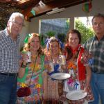 Dj e sanfoneiros alegraram a festa junina da Sub-Sede