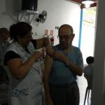 Vacinação contra a gripe 2018, em Santos