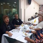 Mulheres reunidas, em Santos