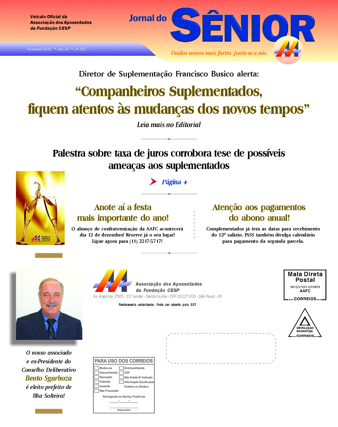 Órgão oficial da AAFC novembro/2012
