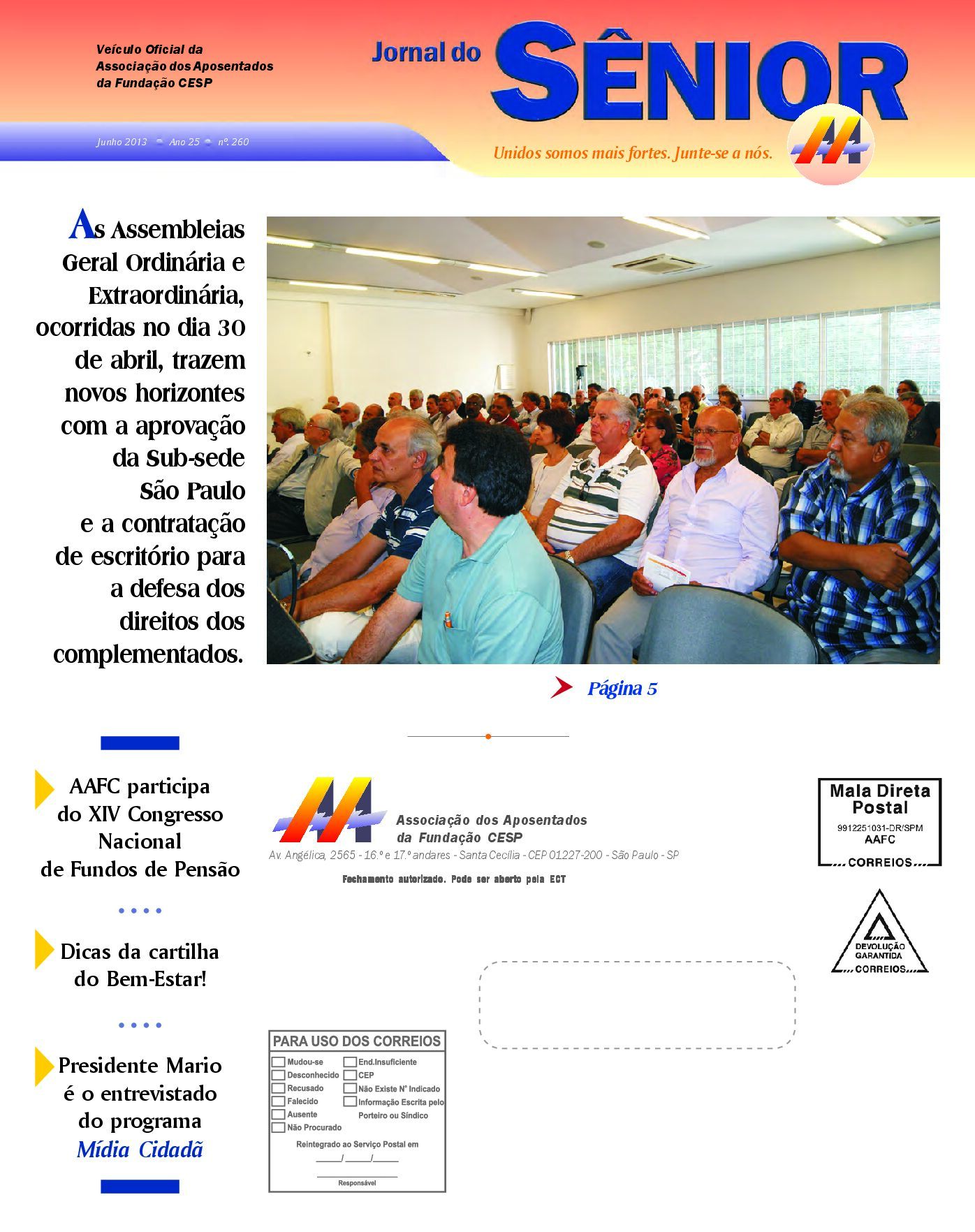 Órgão oficial da AAFC junho/2013
