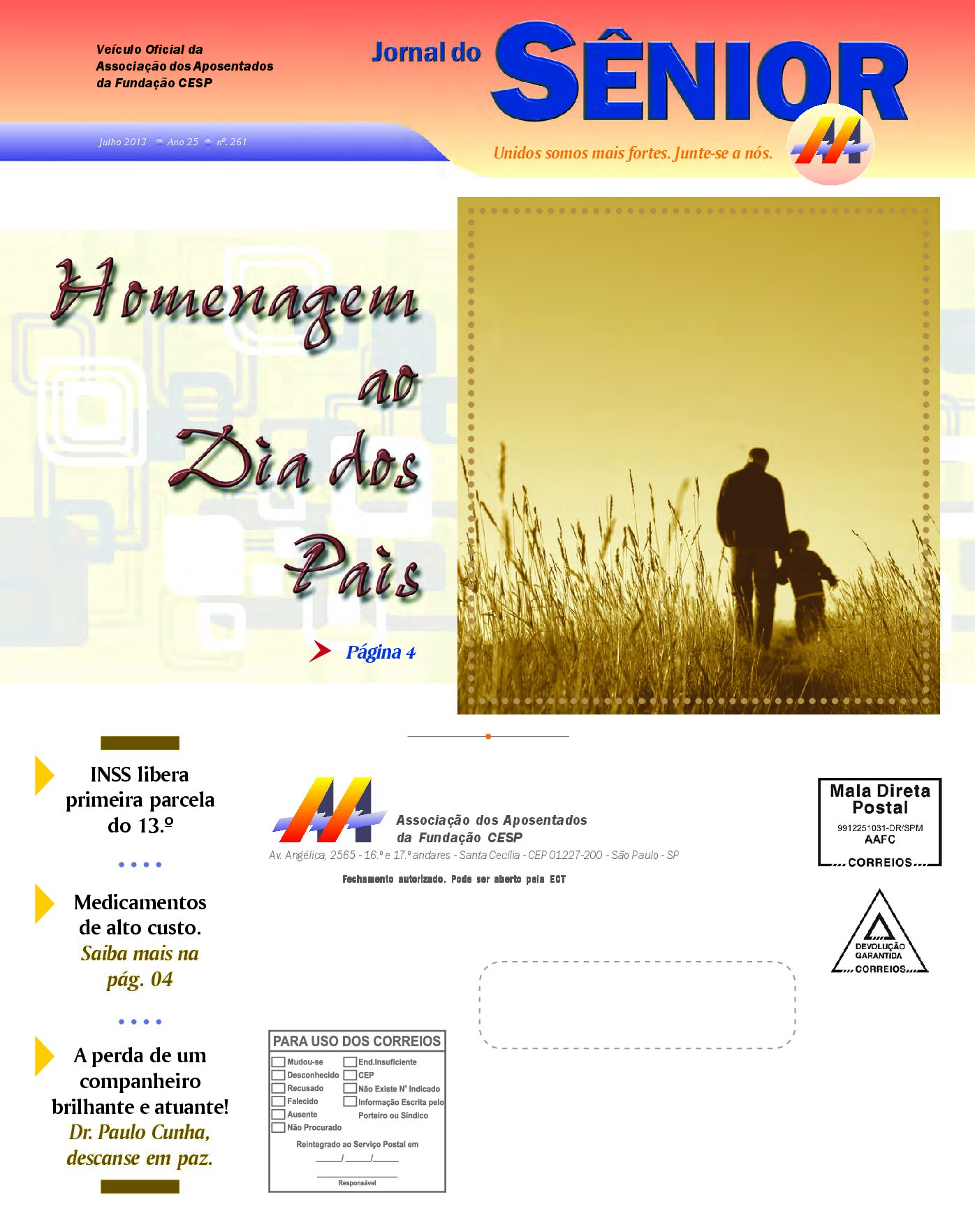 Órgão oficial da AAFC julho/2013