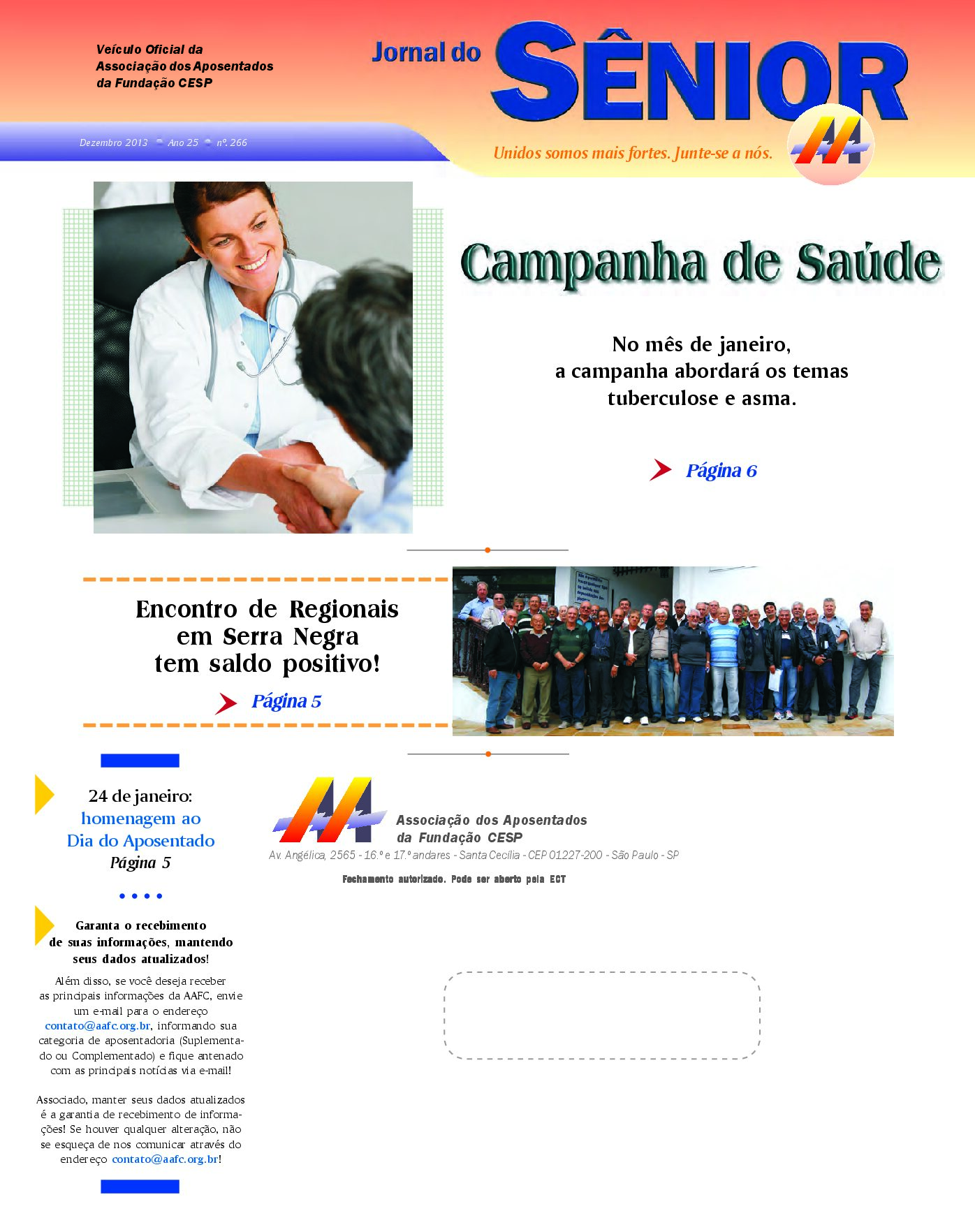 Órgão oficial da AAFC dezembro/2013