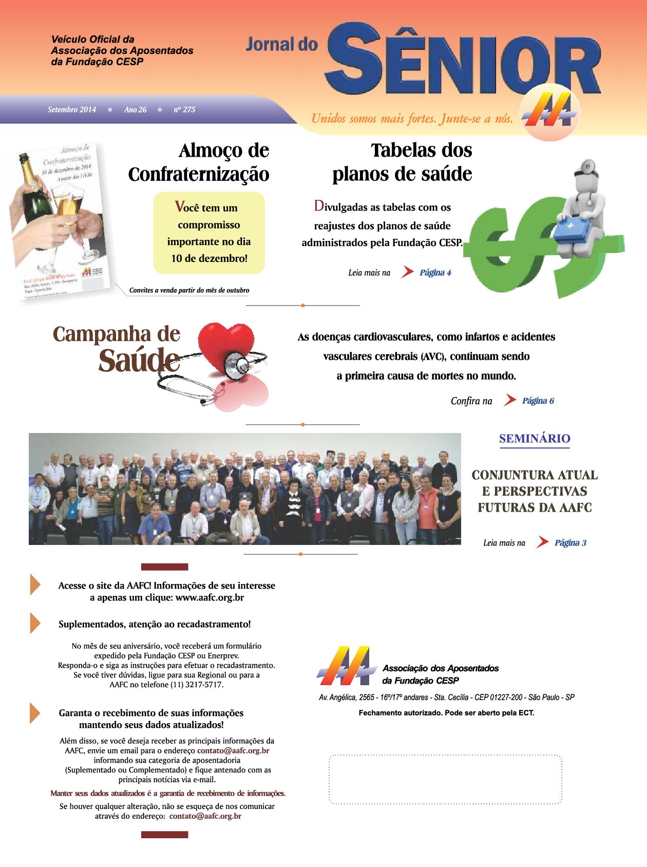 Órgão oficial da AAFC setembro/2014