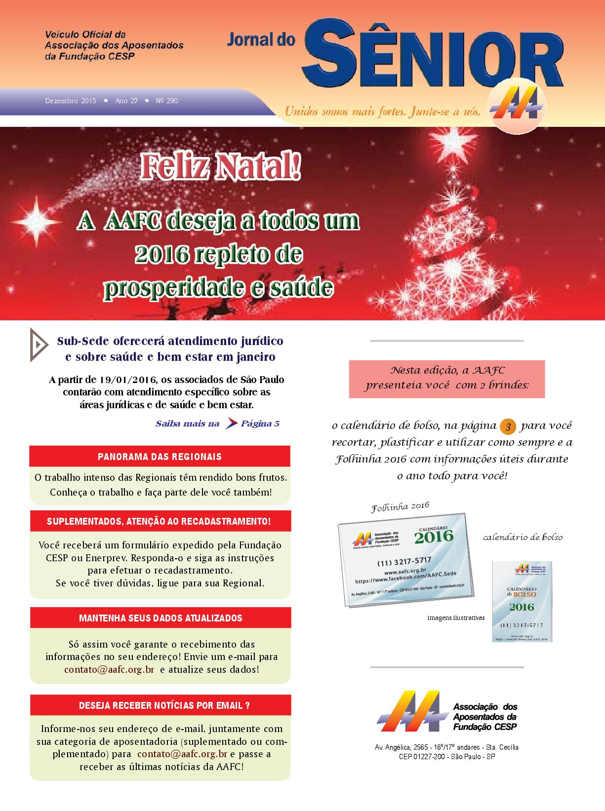 Órgão oficial da AAFC dezembro/2015