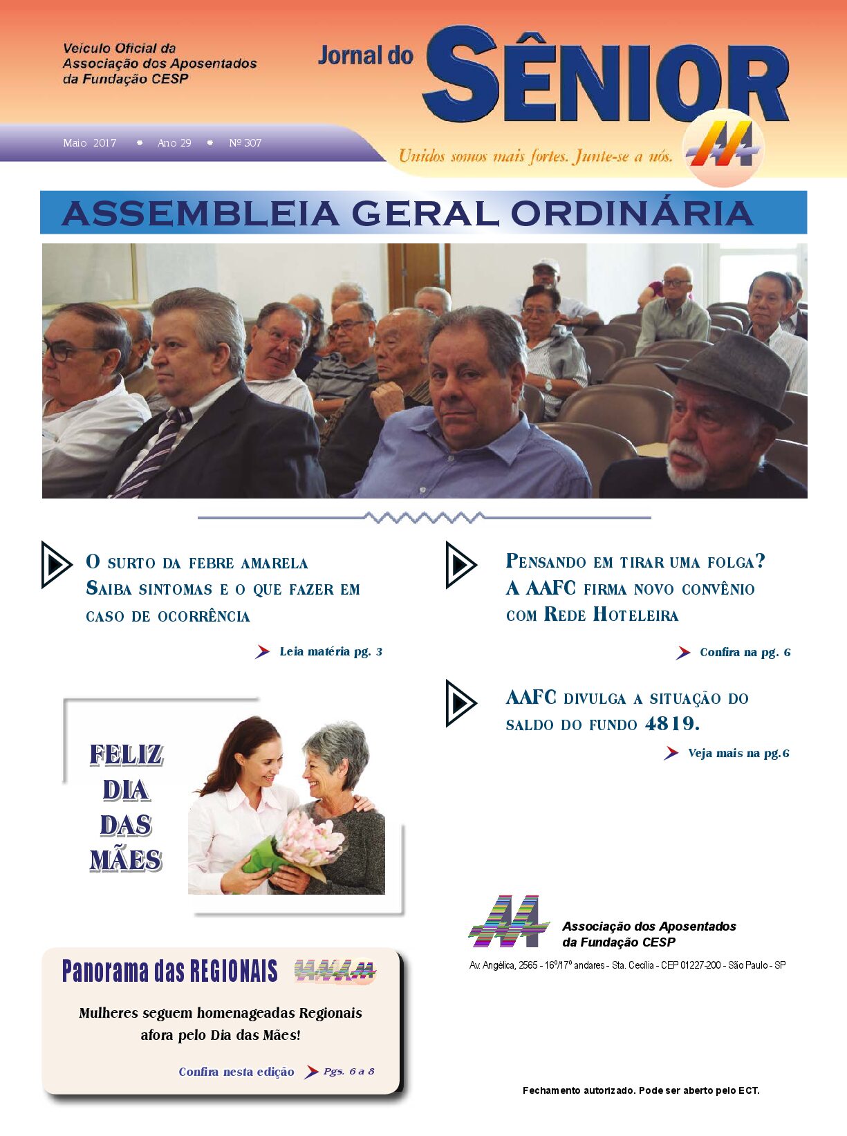 Órgão oficial da AAFC maio/2017