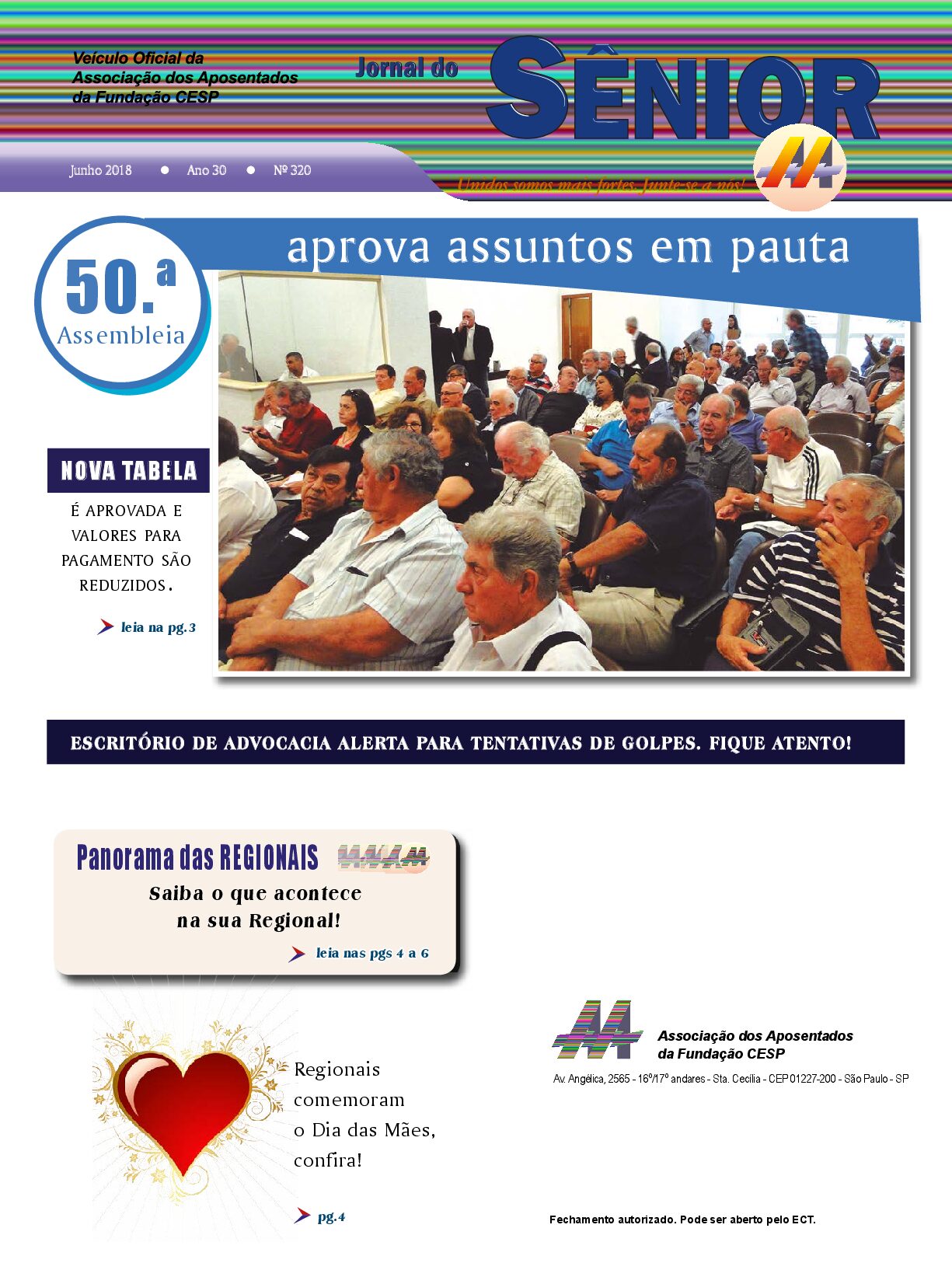 Órgão oficial da AAFC junho/2018