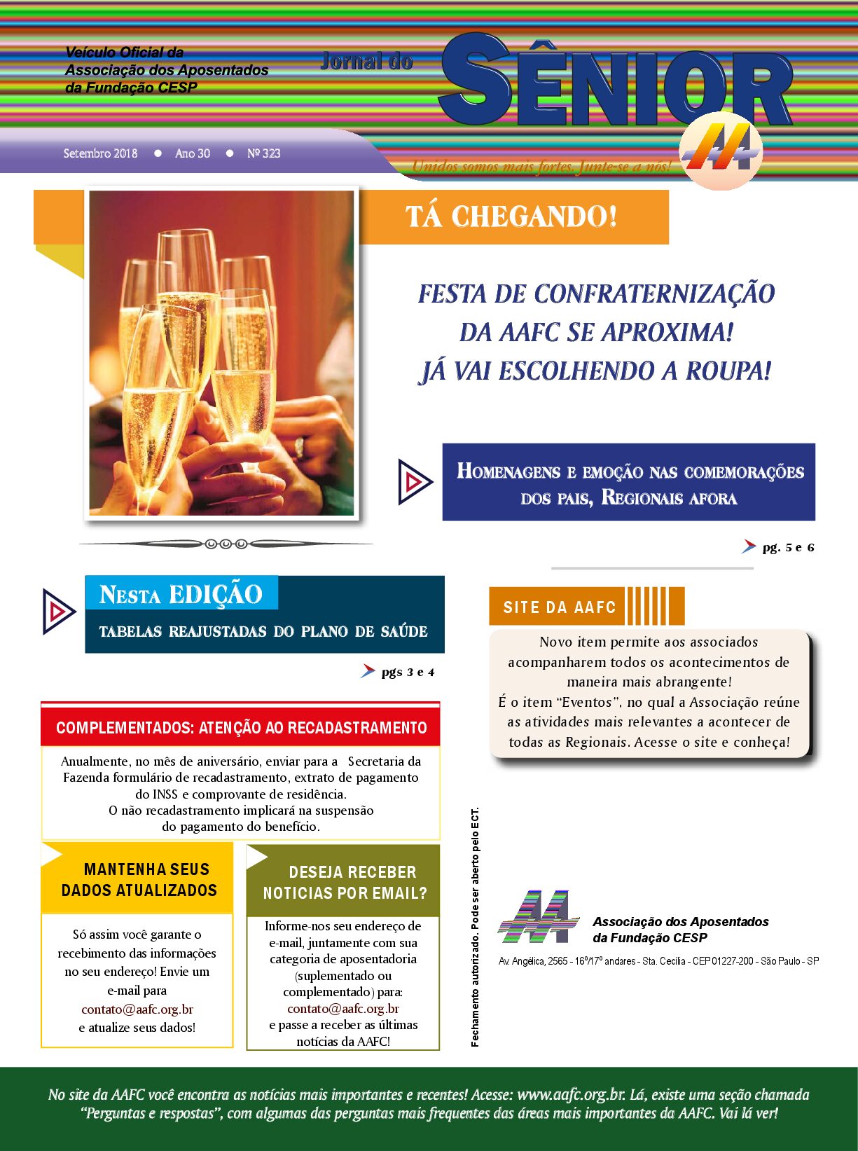Órgão oficial da AAFC setembro/2018