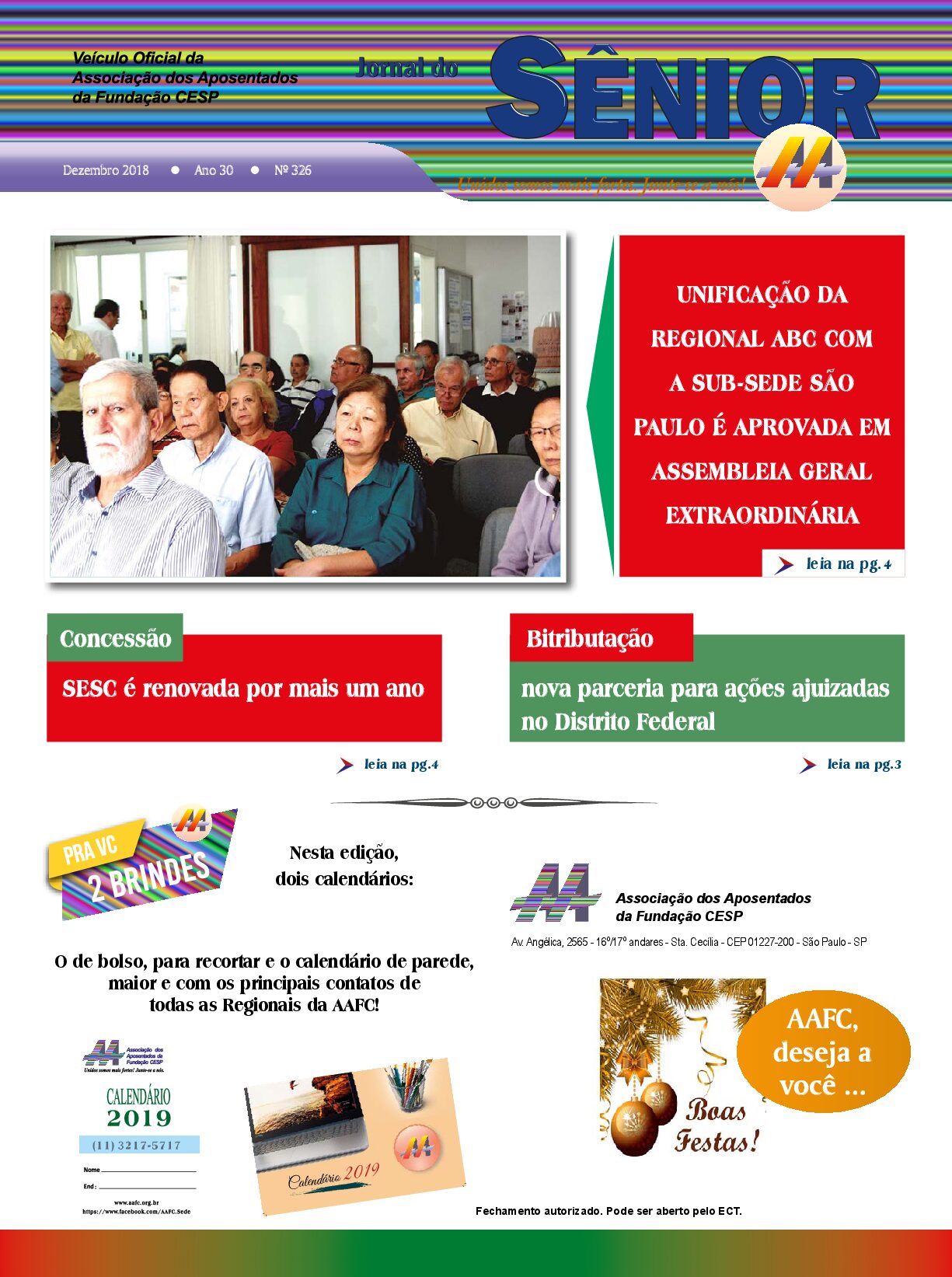 Órgão oficial da AAFC dezembro/2018
