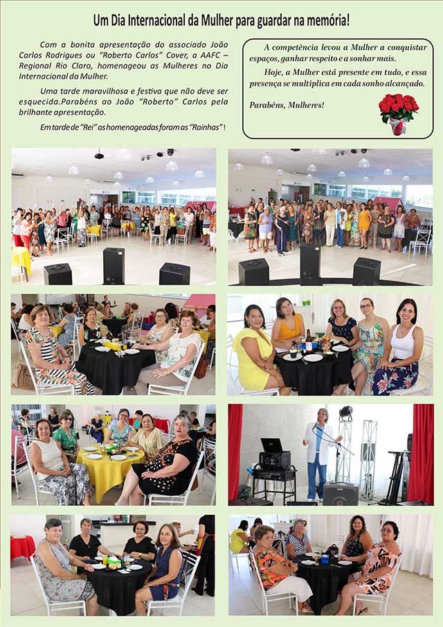 Um Dia Internacional da Mulher para guardar na memória!