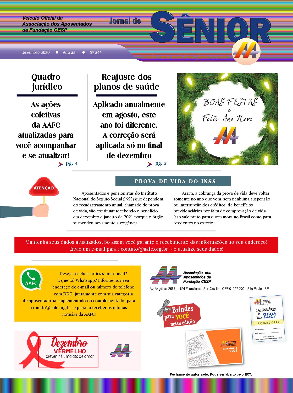 Órgão oficial da AAFC dezembro/2020