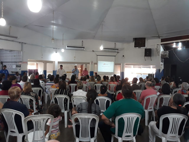 Reunião com pensionistas do Plano 4819, em Ilha Solteira