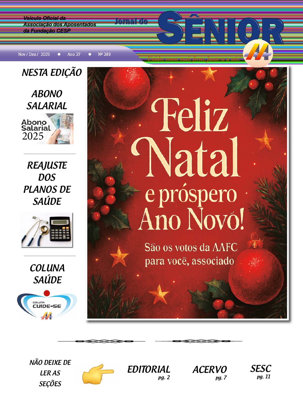 Órgão oficial da AAFC – novembro/dezembro 2025