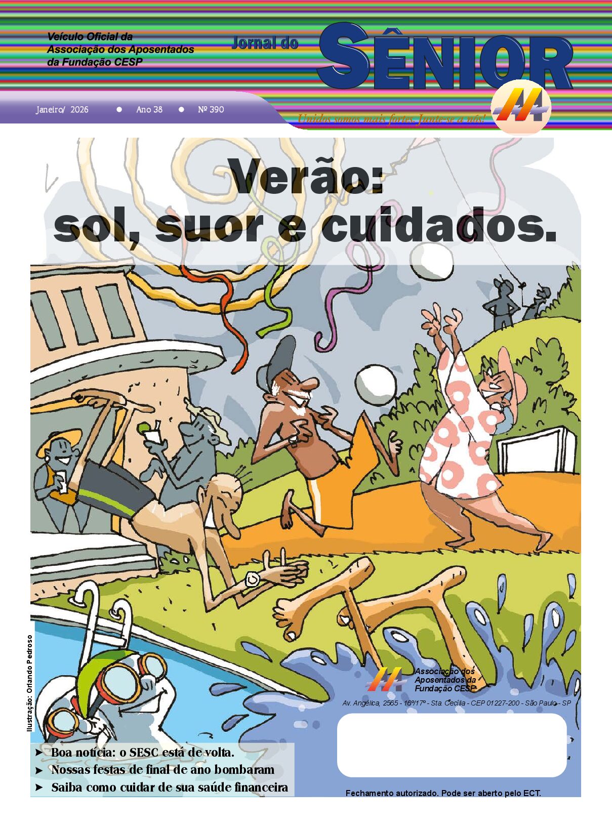 Órgão oficial da AAFC – janeiro 2026