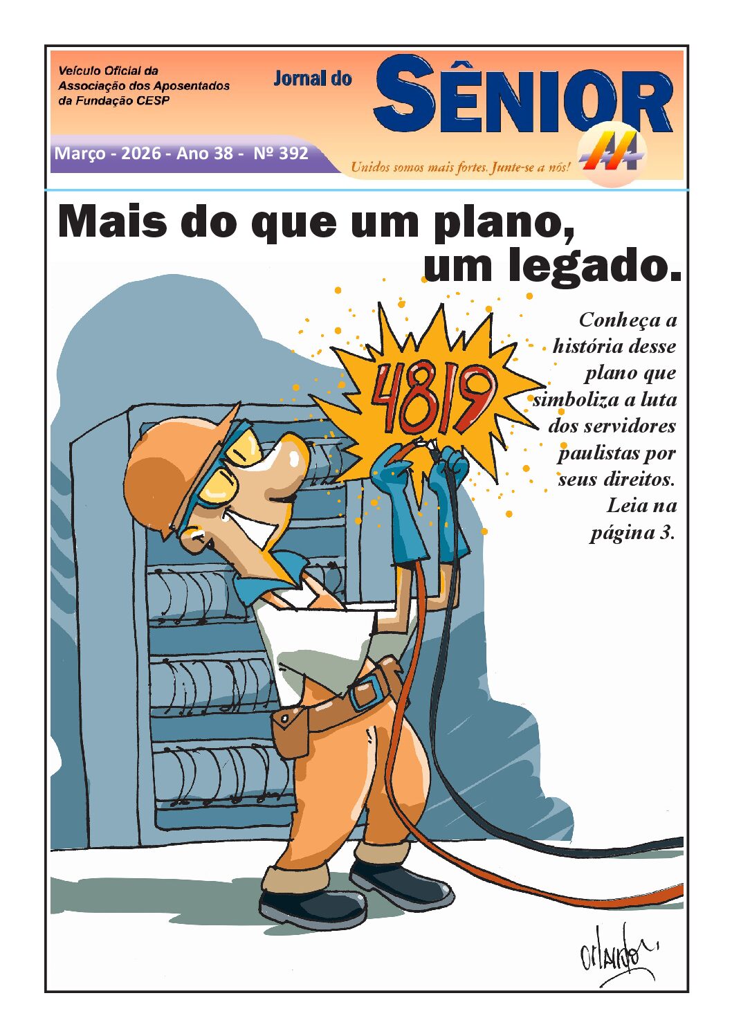 Órgão oficial da AAFC – março 2026