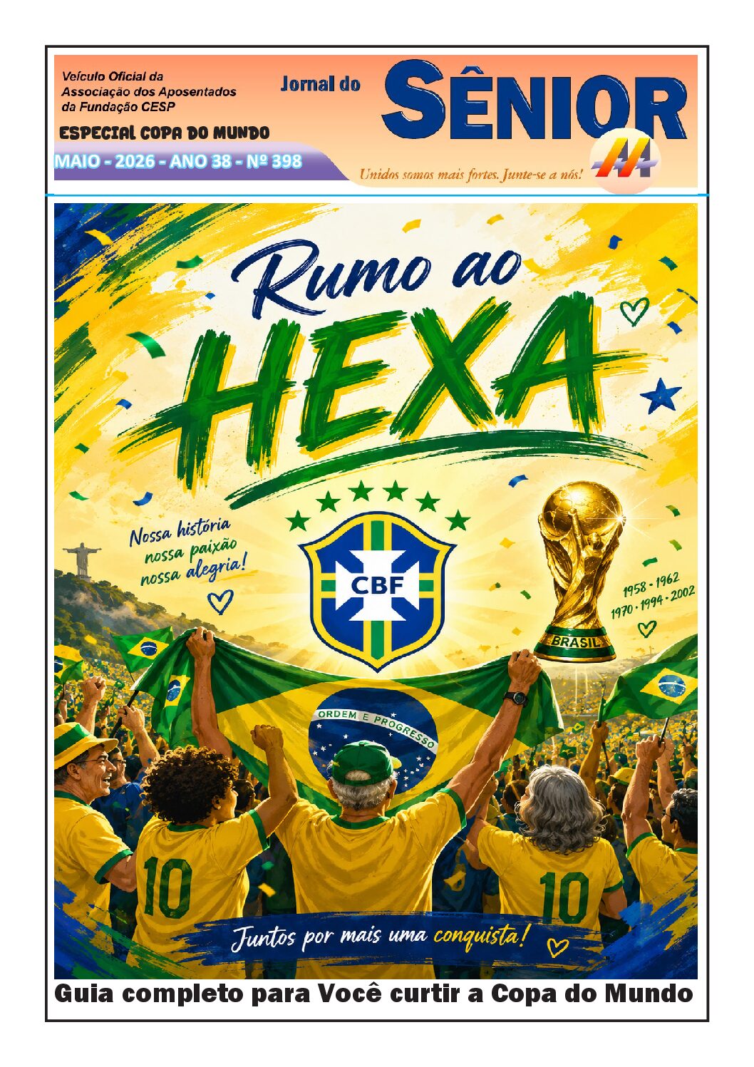 Órgão oficial da AAFC – maio 2026 – edição extra: Rumo ao Hexa!