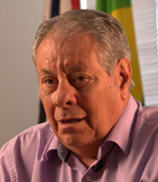 Retrato de Carlos Aurélio Klemig Almeida Pires, candidato da Chapa 3 ao Conselho Deliberativo.