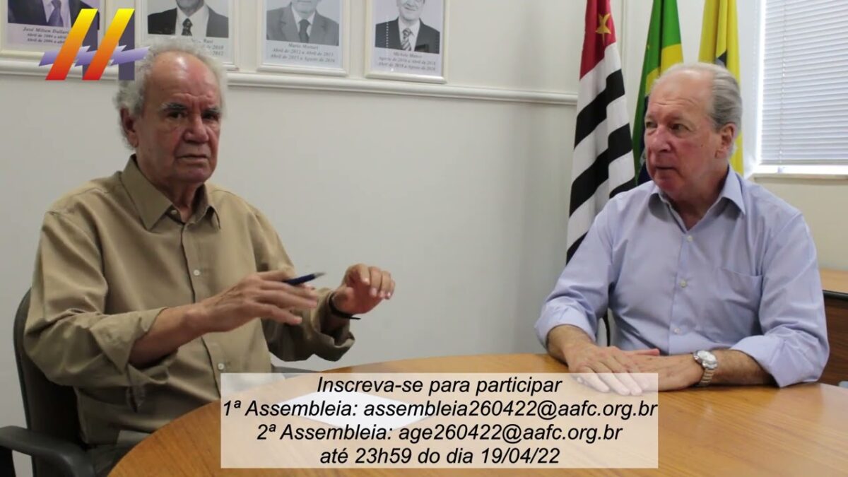 Capa do vídeo “AAFC TV – 18/04/22”, da AAFC TV.