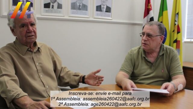 Capa do vídeo “AAFC TV – 13/04/2022”, da AAFC TV.